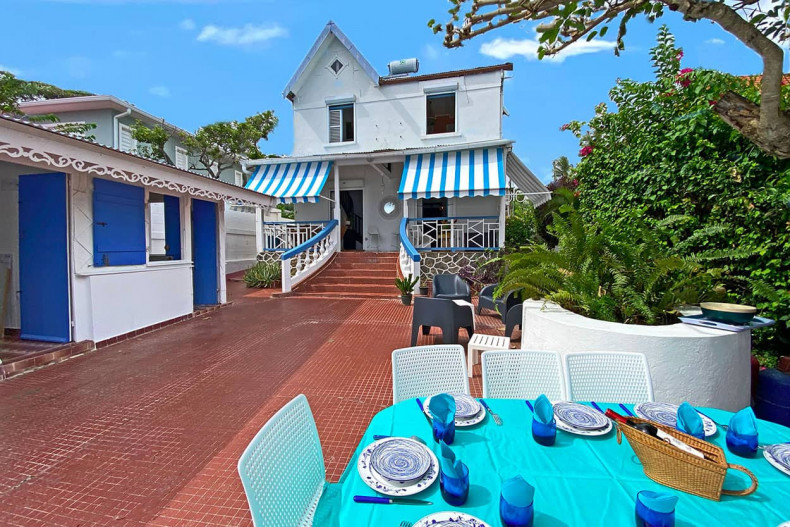 Location villa bord de mer la Caraibe diamant