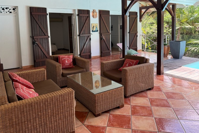 Location villa martinique avec piscine les trois ilets le patio