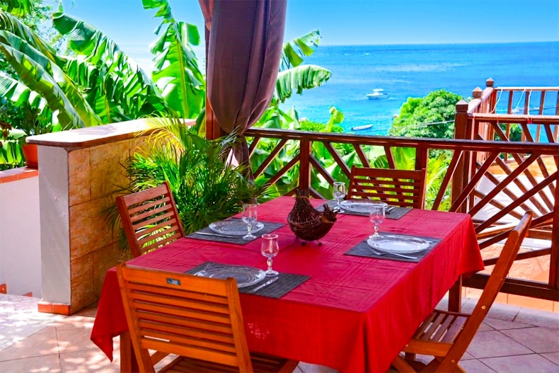 gite location Kaz petite Anse Martinique