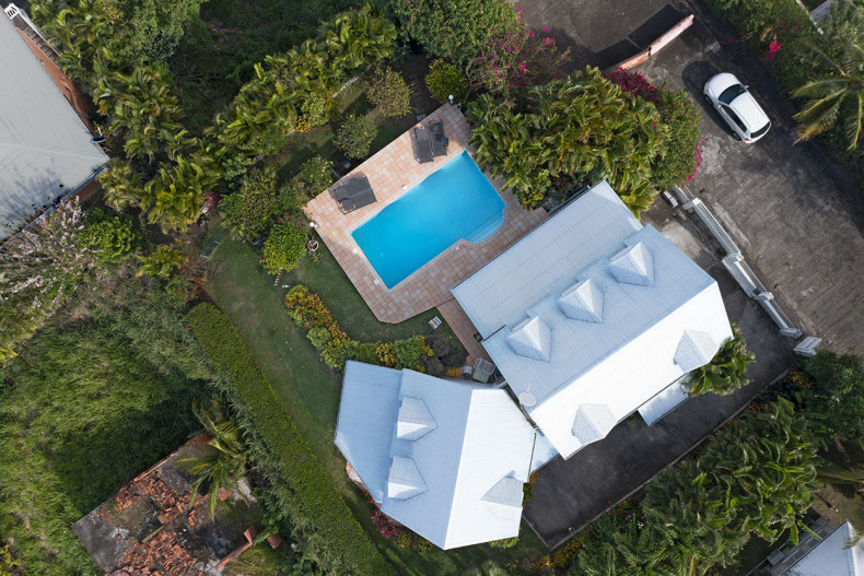 Grande villa trois Ilets plan