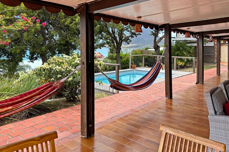 Location maison Haut du Diamant Martinique hamac