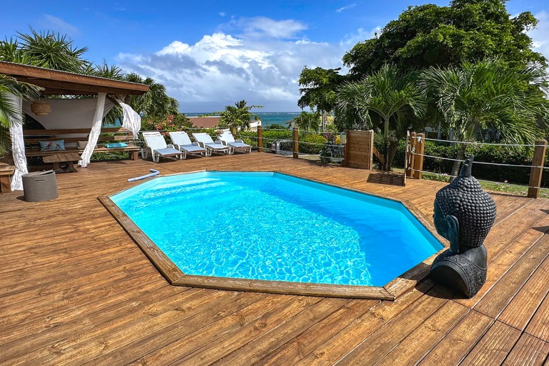 Location villa 6 ch Martinique piscine le vauclin piscine