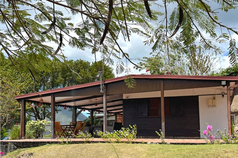 Location maison Haut du Diamant Martinique entrée