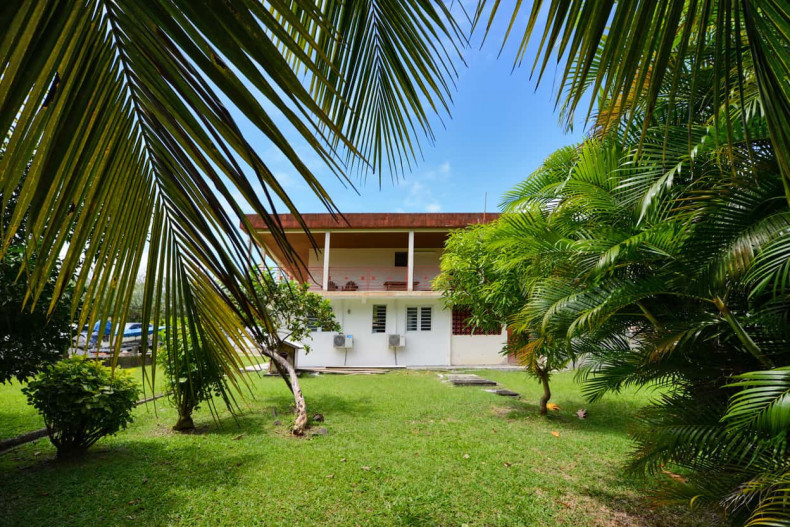 Les chambres à l'arrière d ela villa plus au calme