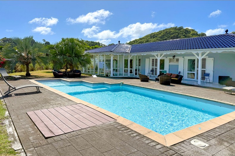Villa Martinique Toits bleus atlantique