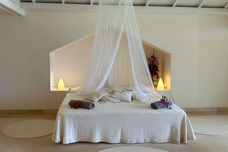 Lit suite villa luxe Martinique