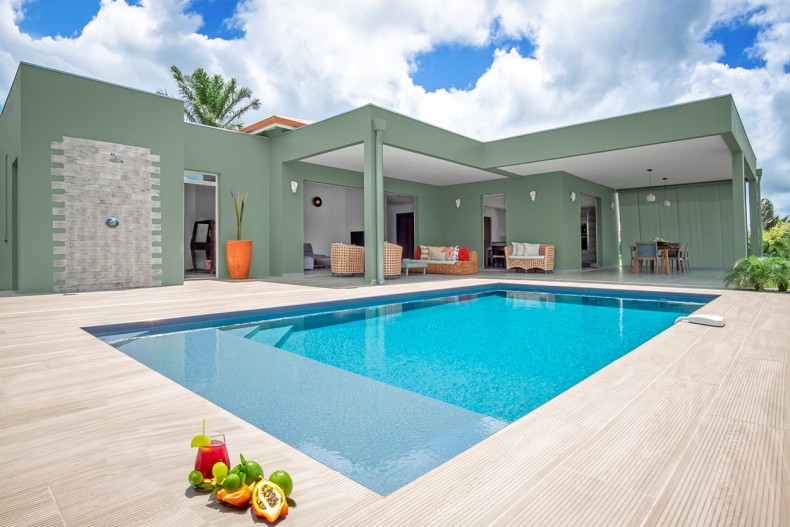 location villa MODERNE de luxe Martinique trois ilets