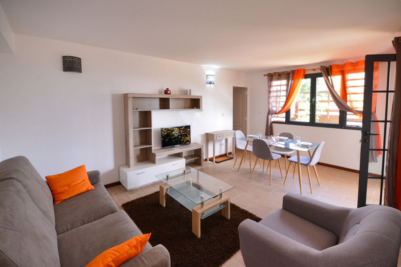 Location appartement fort de france  salon TV