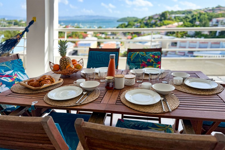 location appartement F4 anse mitan kai nou