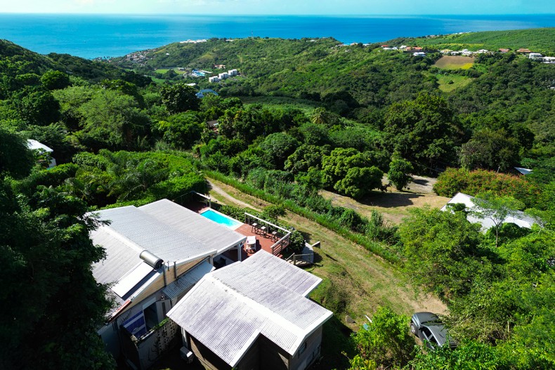 location bungalow Martinique-vue mer