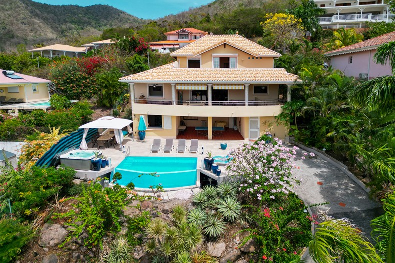 location villa Anses d arlet piscine spa