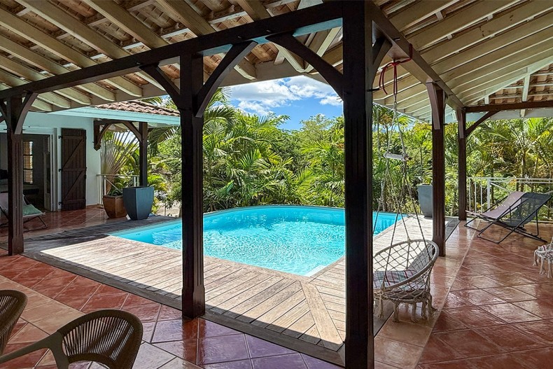 Location villa martinique avec piscine les trois ilets le patio