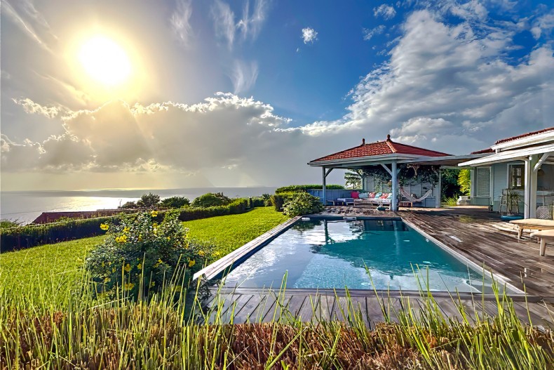 Location villa de luxe côte caraibe Martinique