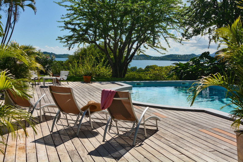 Location villa piscine le robert martinique