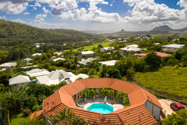 Villa le Patio de Sainte-Luce Martinique 4 chambres vue mer
