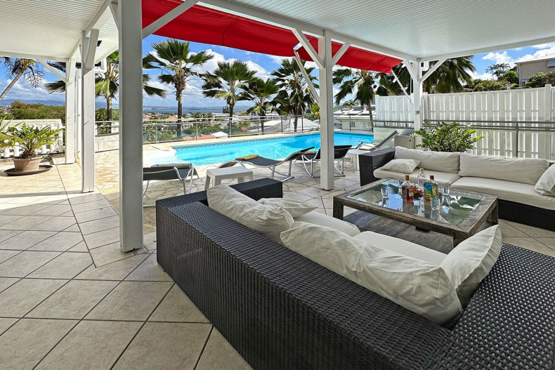 Kai-Line- salon extérieur piscine