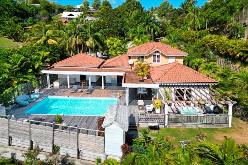 location Villa de luxe Martinique Eden vert