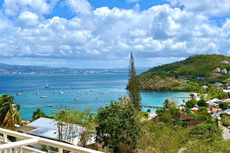 location appartement vue mer Martinique