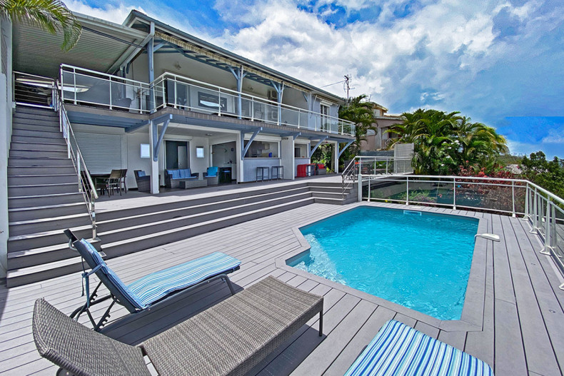 Location avec piscine et spa Le diamant