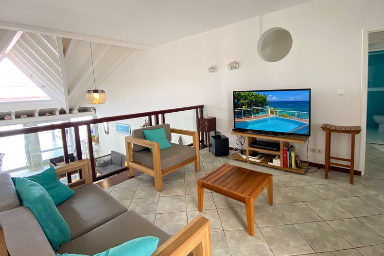 Villa Pointe Cap Est tv