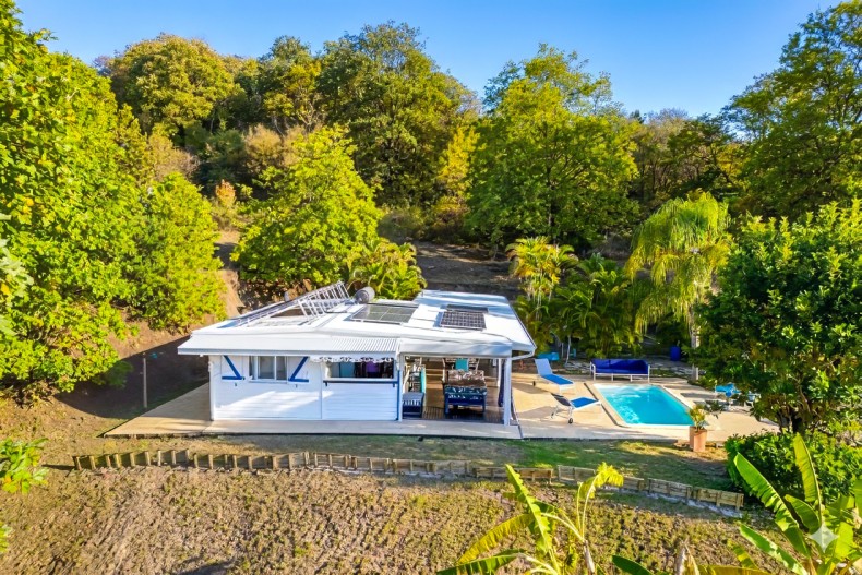 Maison solaire bleu Nature