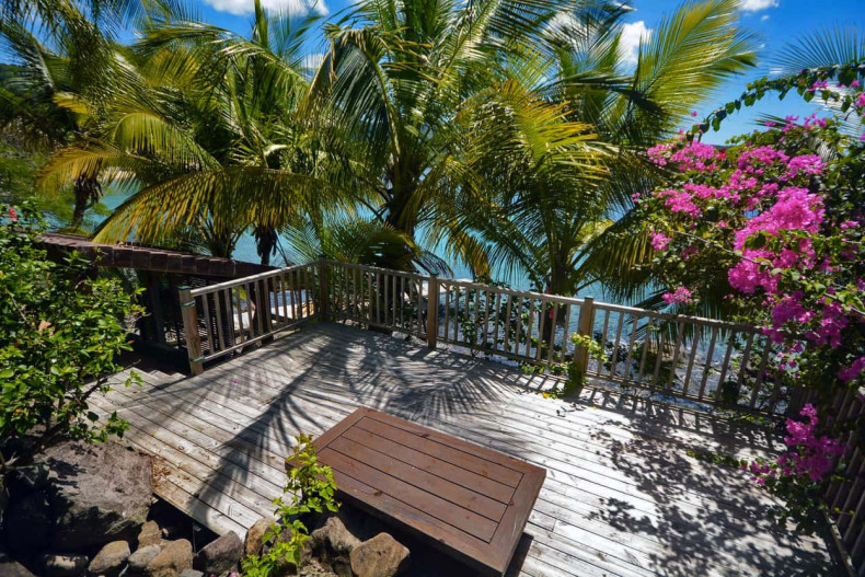 villa solarium ponton privé Les Anses D'Arlet