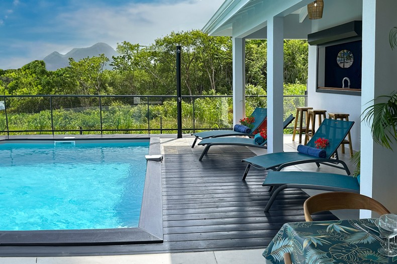 Piscine villa piscine Diamant bleu