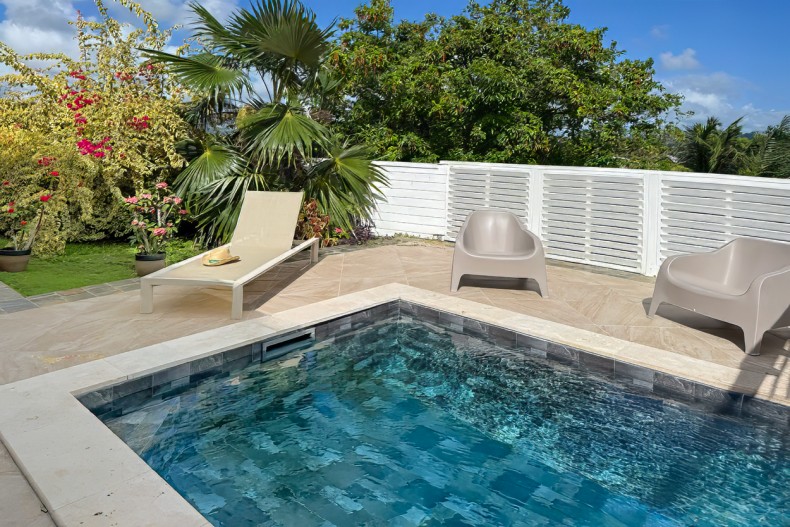 location villa 4 étoiles le Lamentin Martinique 2 piscines