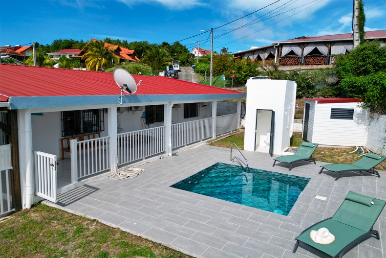 Location maison REFLET BLEU Tartane Martinique