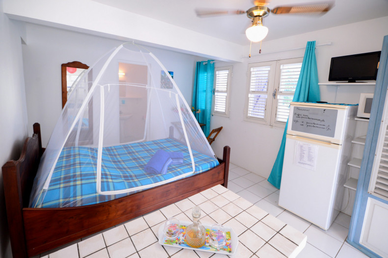 Le studio plage corail la chambre