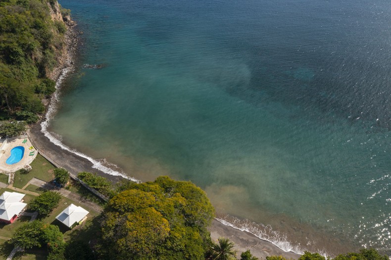 La plage de Vétiver