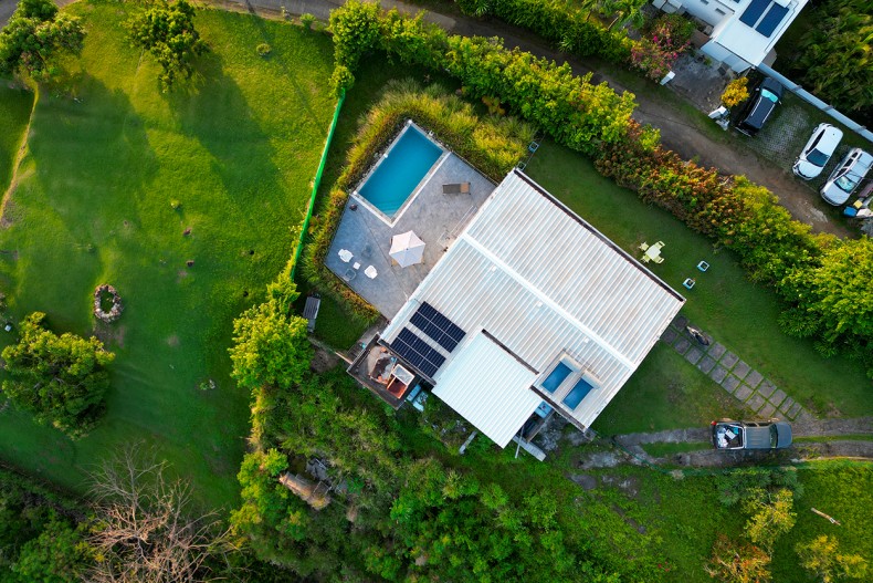 plan Location petite maison le carbet Martinique