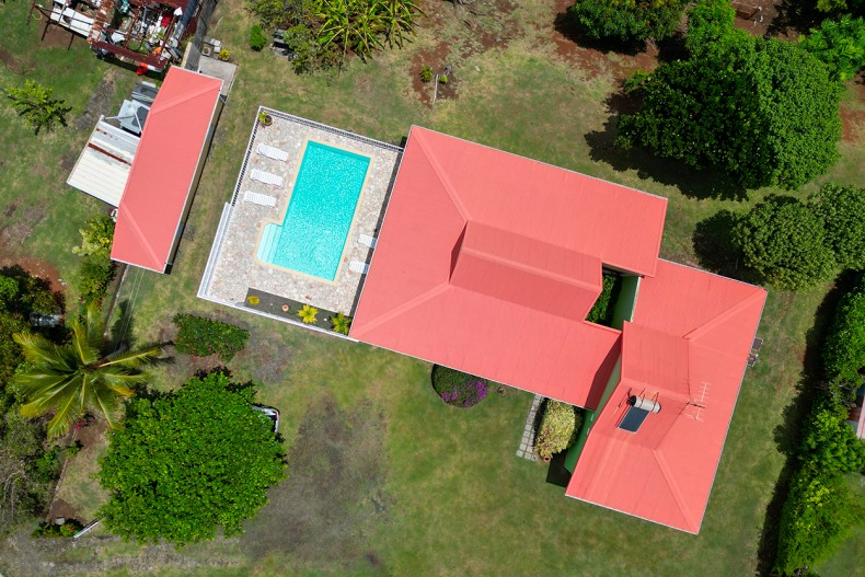 Villa mangle rouge plan