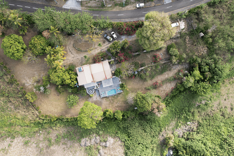 Location villa mariage Martinique plan