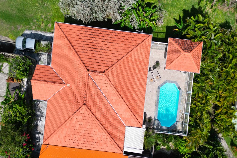 Location villa sainte Luce Martinique 4 étoiles plan