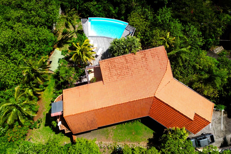 Magnifique location Anse d'Arlet plan