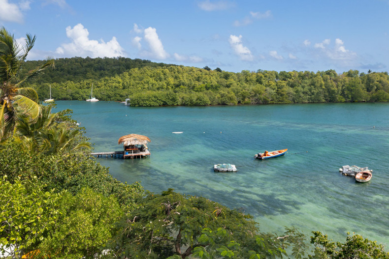 Restaurant de plage martinique
