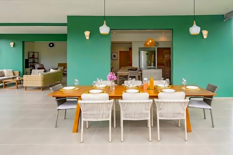 Salle à langer location villa MODERNE de luxe Martinique trois ilets