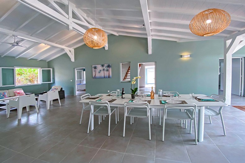 Cuisine villa de luxe martinique