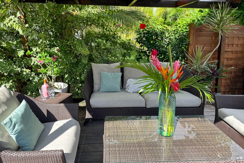 maison piscine sur le toit du Diamant