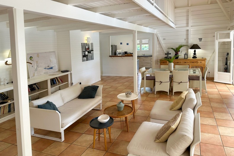 Villa Martinique les Palmiers Royaux salon