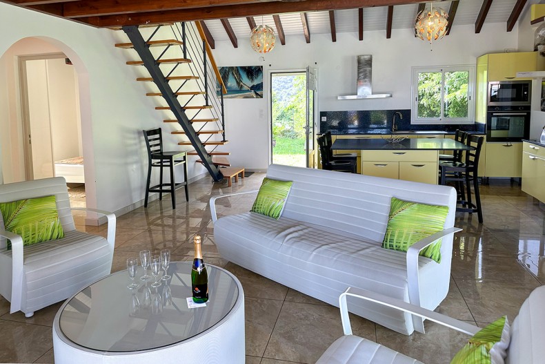 Location Villa Papaye Diamant Salon