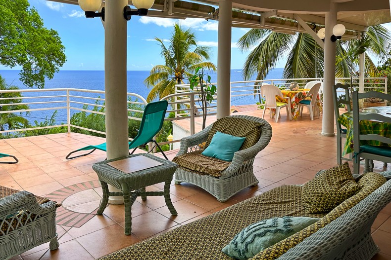 Location appartement T3 Schoelcher Vue Mer spa