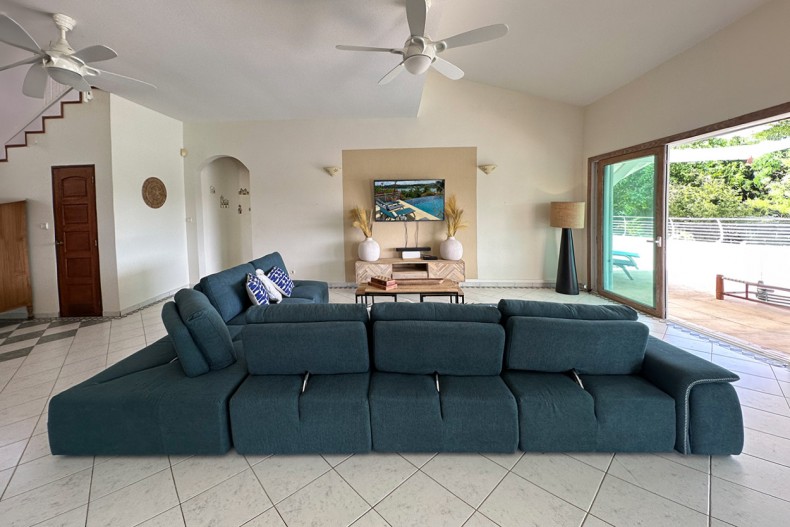 Belle villa de luxe Martinique tv