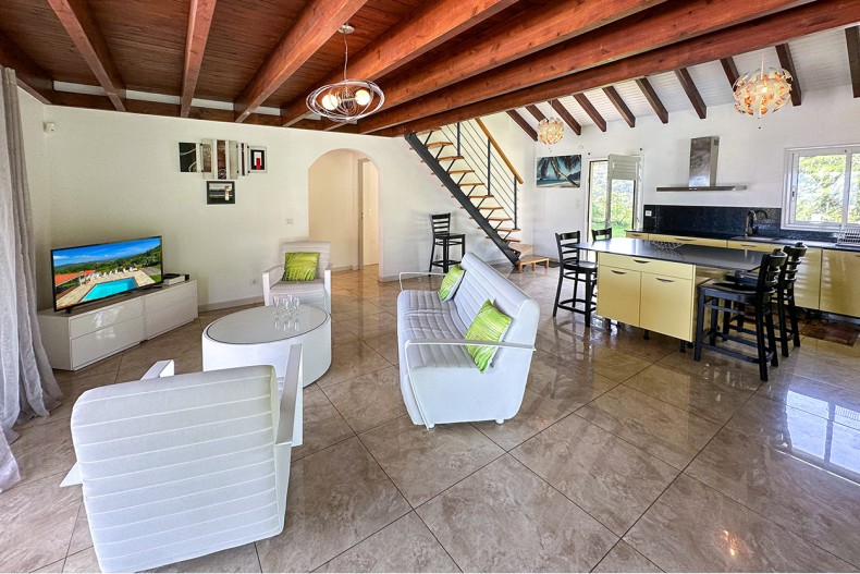 Location Villa Papaye Diamant salon