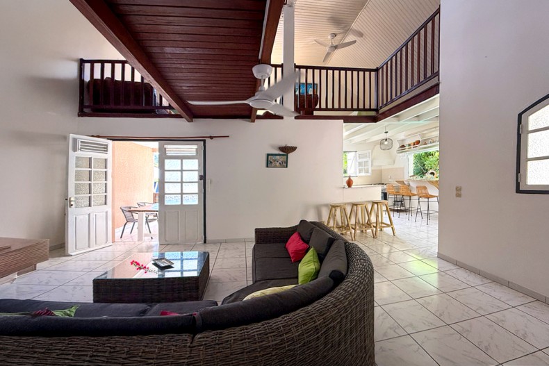 Salon intérieur cuisine