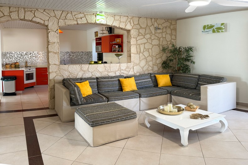 Location villa sainte Luce Martinique 4 étoiles salon