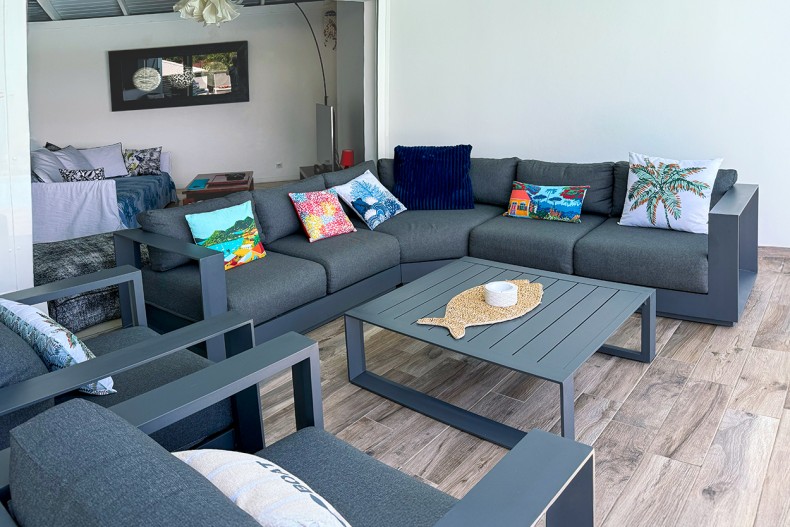 transat location villa de luxe martinique daimant salon canap