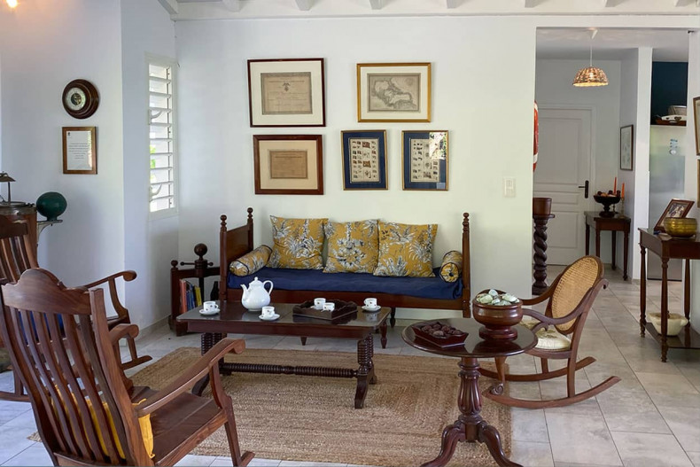 villa de luxe martinique salon de thé