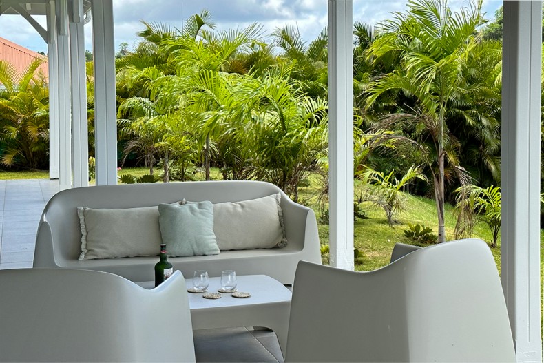jardin CAÏPI location villa de luxe Martinique le Vauclin